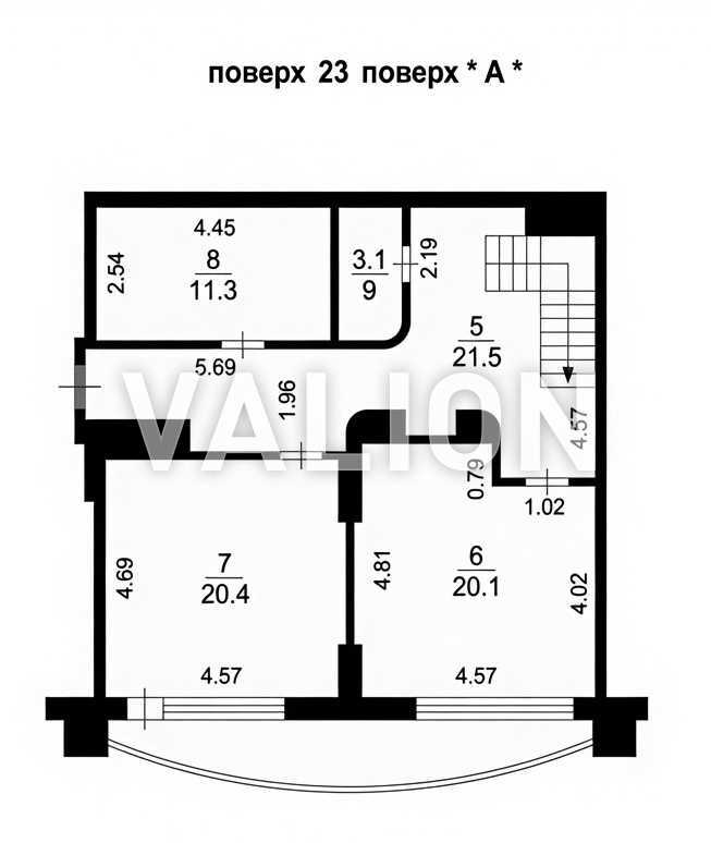 Продаж 4-кімнатної квартири 167 м², Кольцова бул., 14з