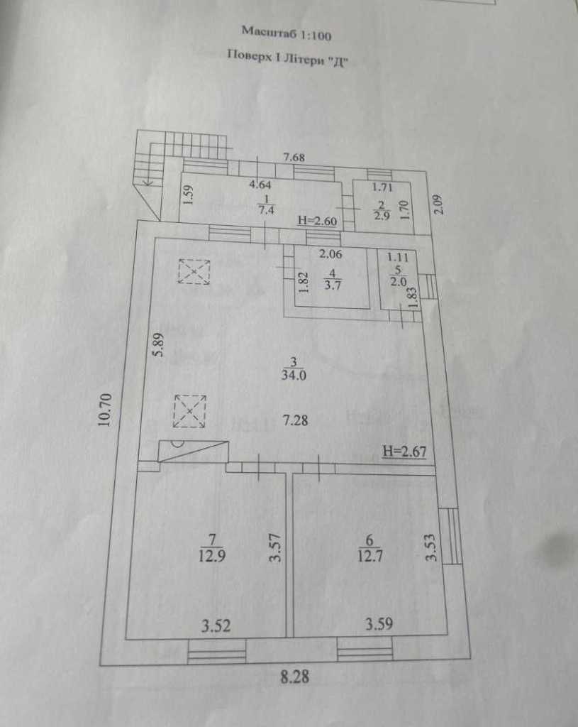 Продажа дома 135.6 м², Звязківців, 2