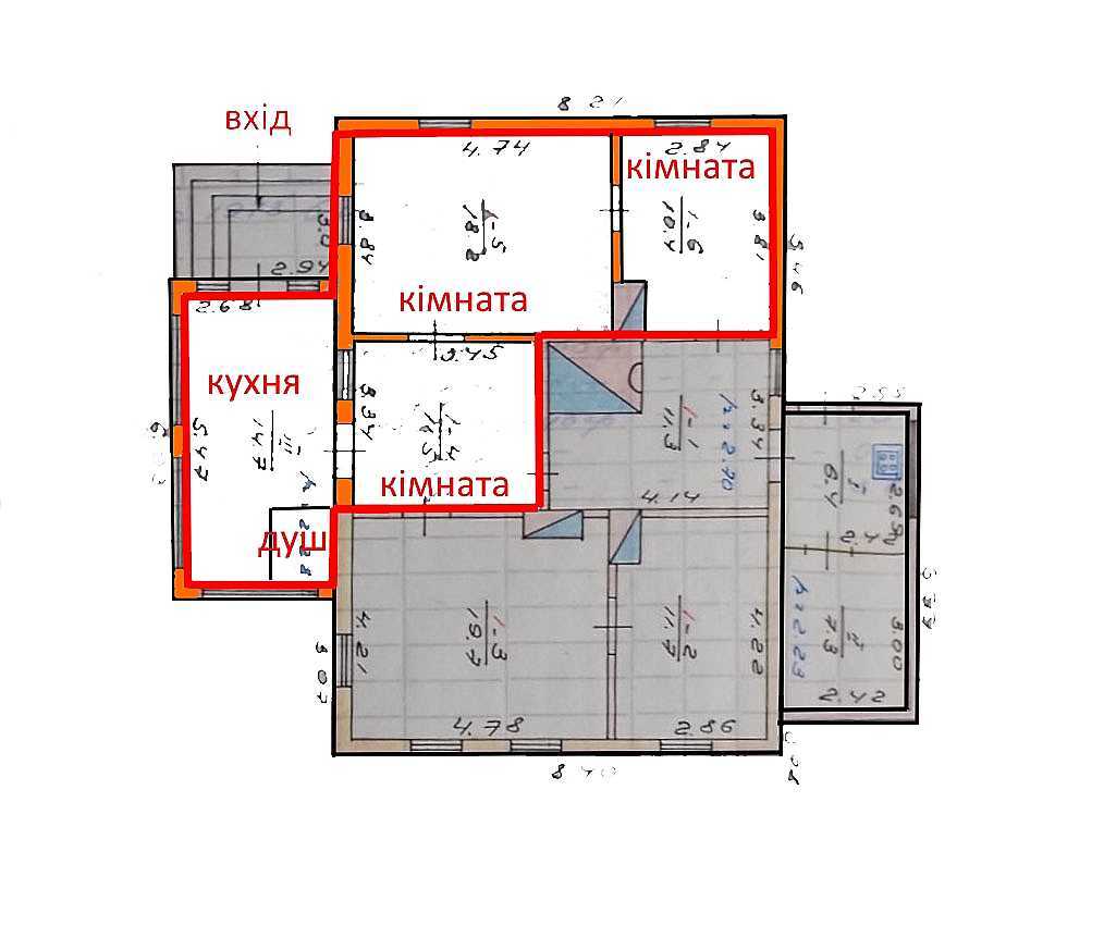 Продаж будинку 55 м²