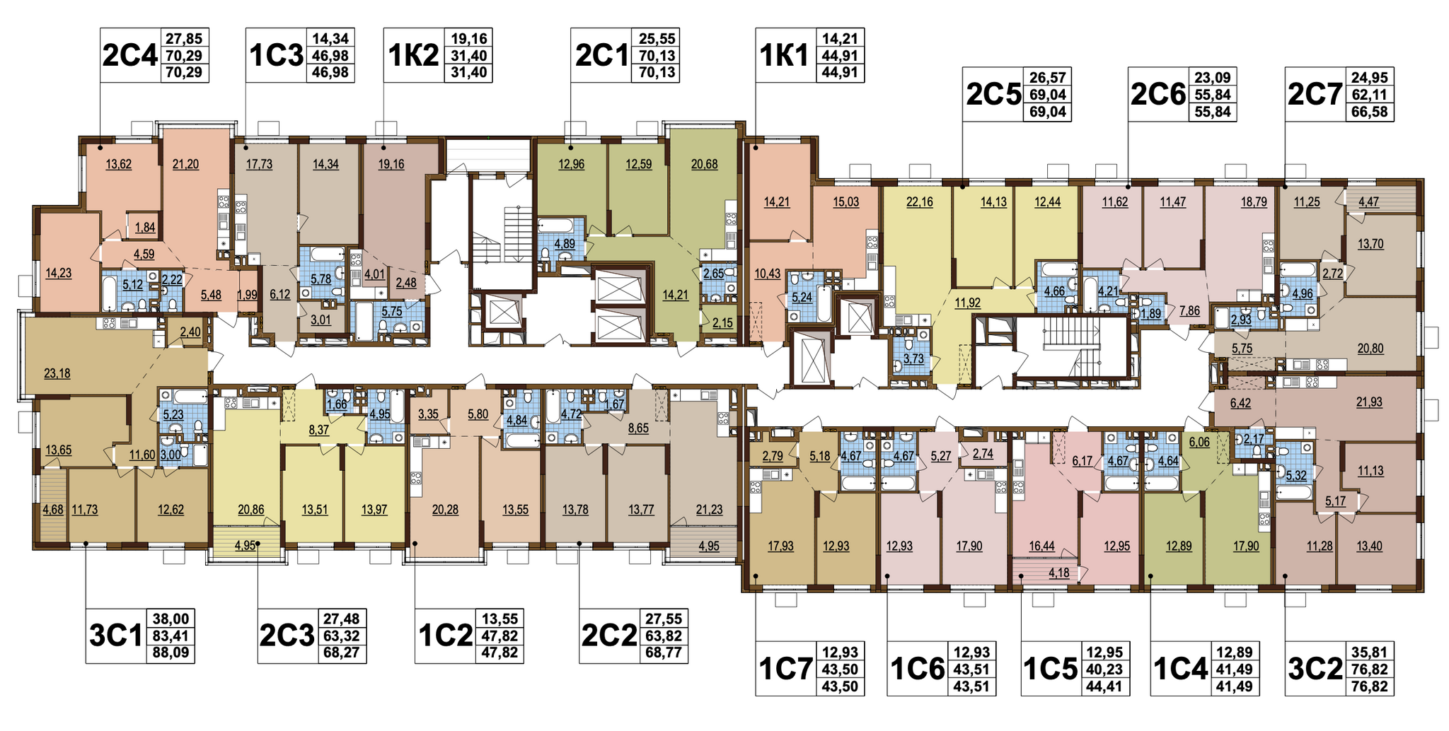 Продаж 2-кімнатної квартири 70 м², Всеволода Змієнко вул.