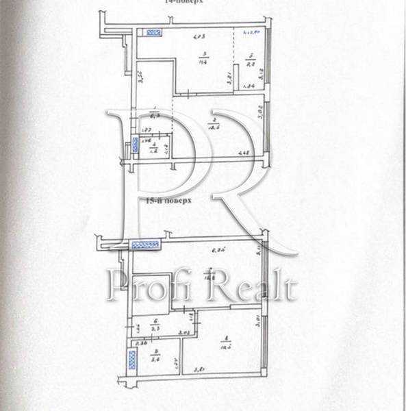 Продажа 3-комнатной квартиры 68 м², Панорамна вулиця, 2Б