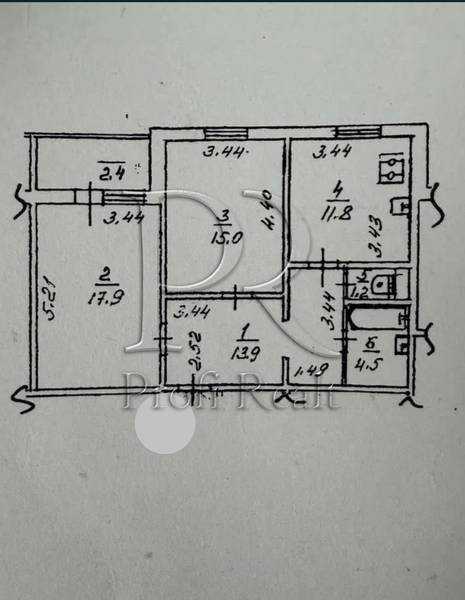 Продажа 2-комнатной квартиры 67 м², Эрнста ул., Федора вулиця, 8
