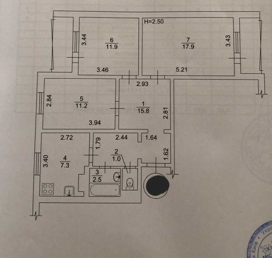 Продаж 3-кімнатної квартири 75 м², Теодора Драйзера вул., 2А