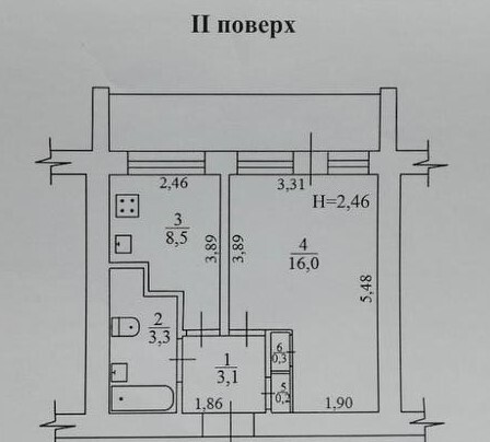 Продажа 1-комнатной квартиры 36 м², Академика Филатова ул., 32