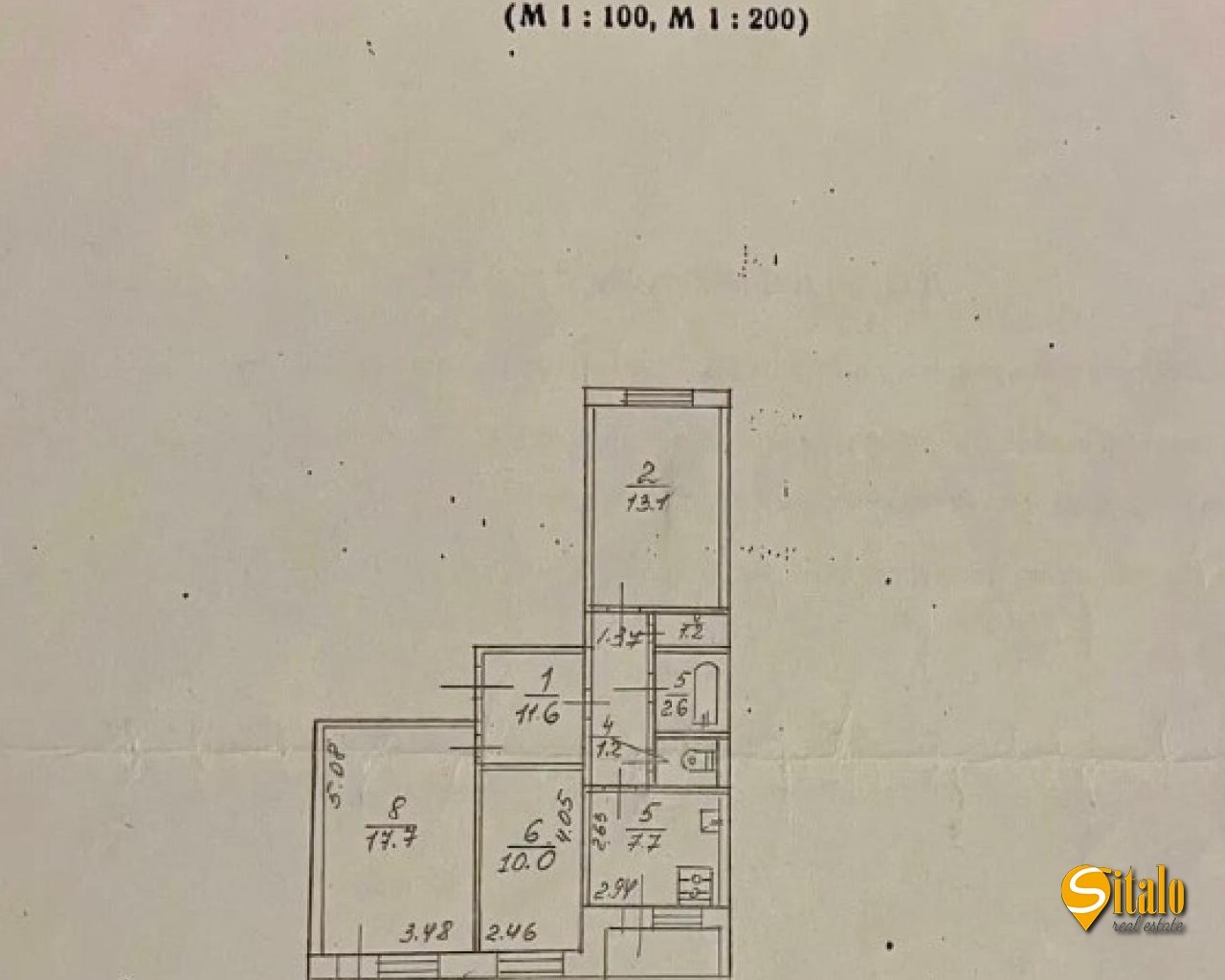 Продаж 3-кімнатної квартири 65.8 м², Академіка Єфремова вул., 7