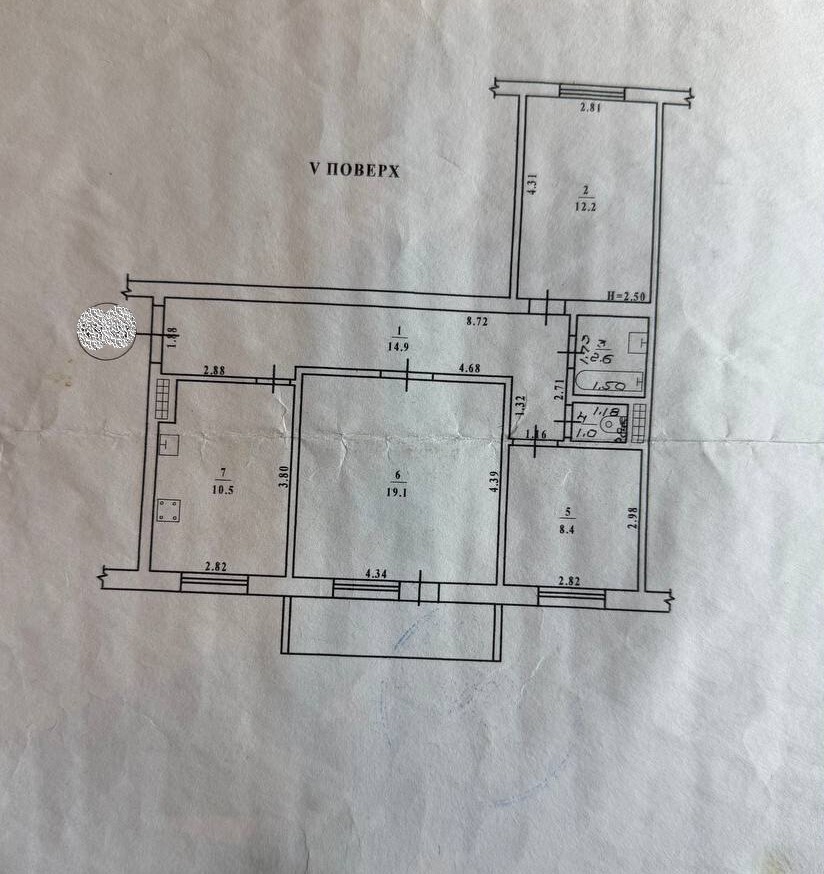 Аренда 3-комнатной квартиры 71 м², Маршала Бабаджаняна ул., 17