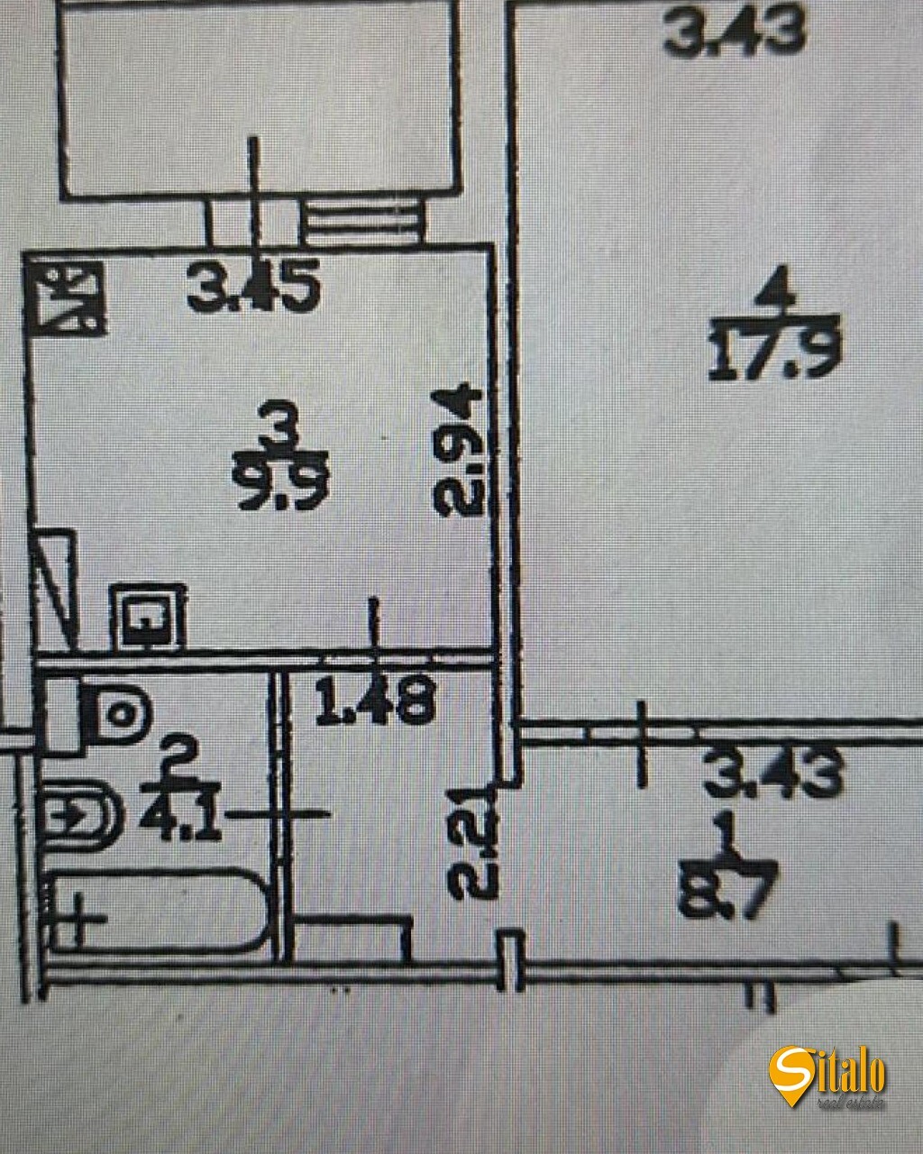 Продаж 1-кімнатної квартири 43 м², Олени Пчілки вул., 2Б
