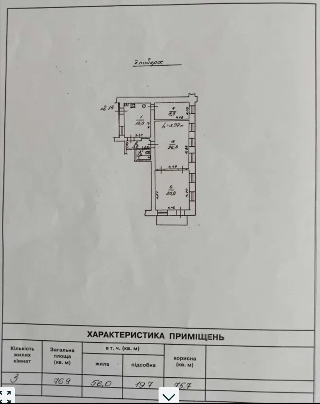 Аренда офиса 77 м², Нежинская ул.