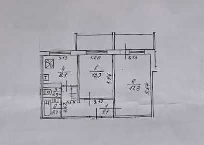 Продаж 2-кімнатної квартири 55.8 м², Теодора Драйзера вул., 20А