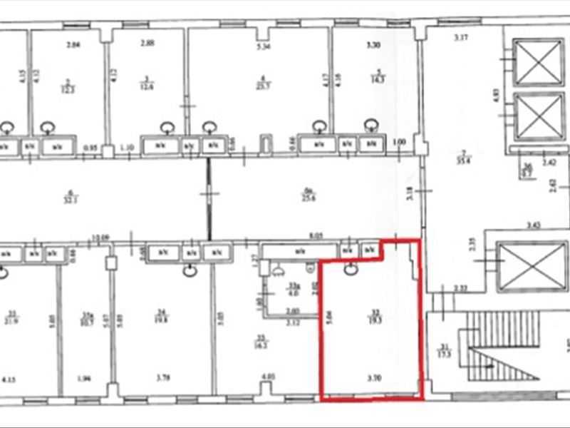 Аренда офиса 19.3 м², Байрона пер., 23а