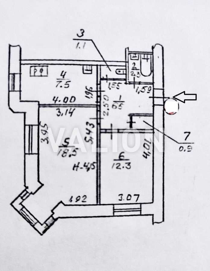 Продаж 2-кімнатної квартири 49.1 м², Саксаганського вул., 33/35
