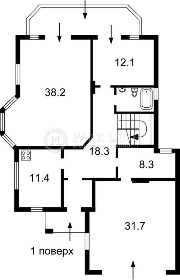Продажа дома 255 м², Лісова