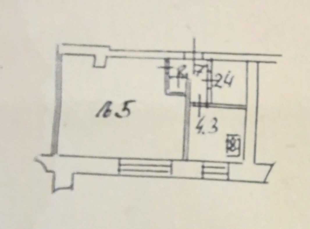 Продажа 1-комнатной квартиры 26 м², Елены Телиги ул., 57