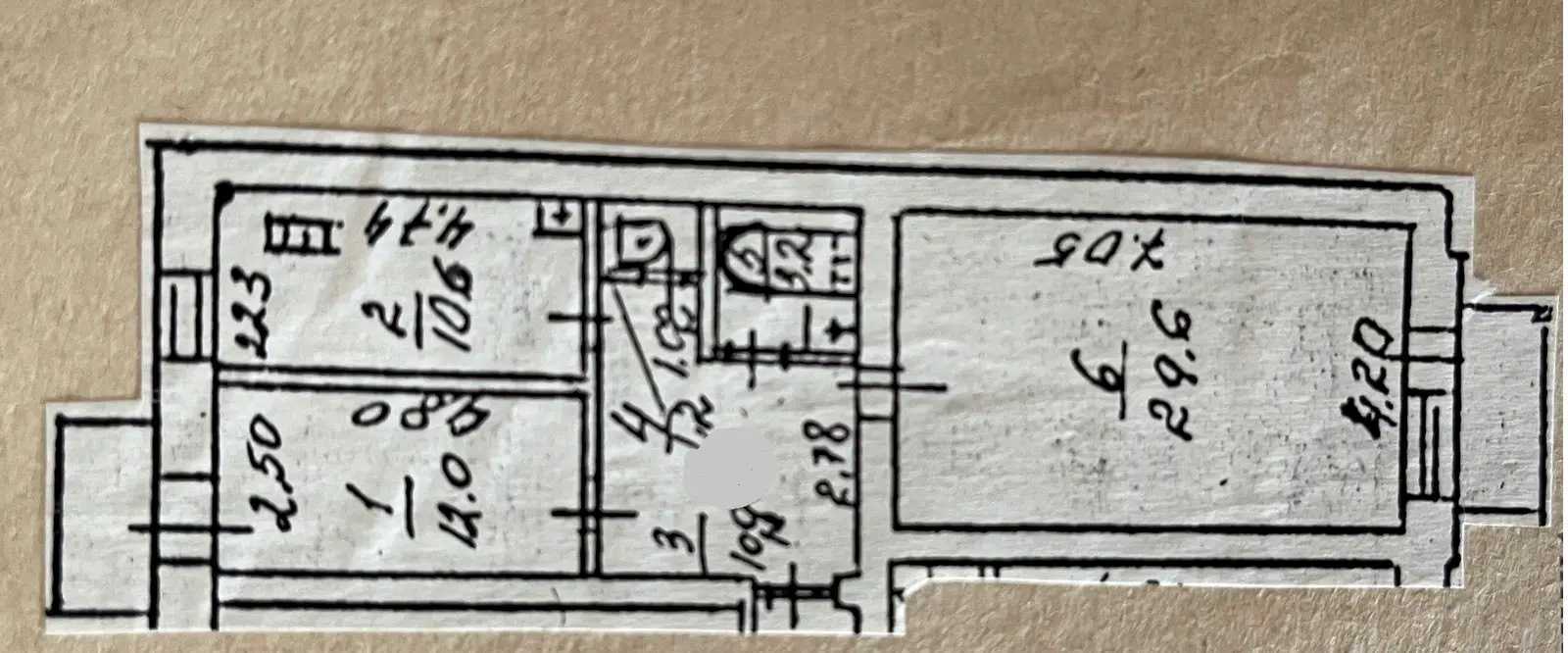 Продажа 2-комнатной квартиры 68 м², Институтская ул., 13А