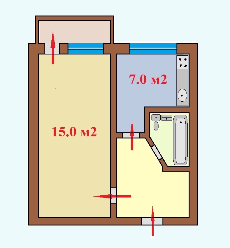 Аренда 1-комнатной квартиры 31 м², Анатолия Соловьяненко ул., 15