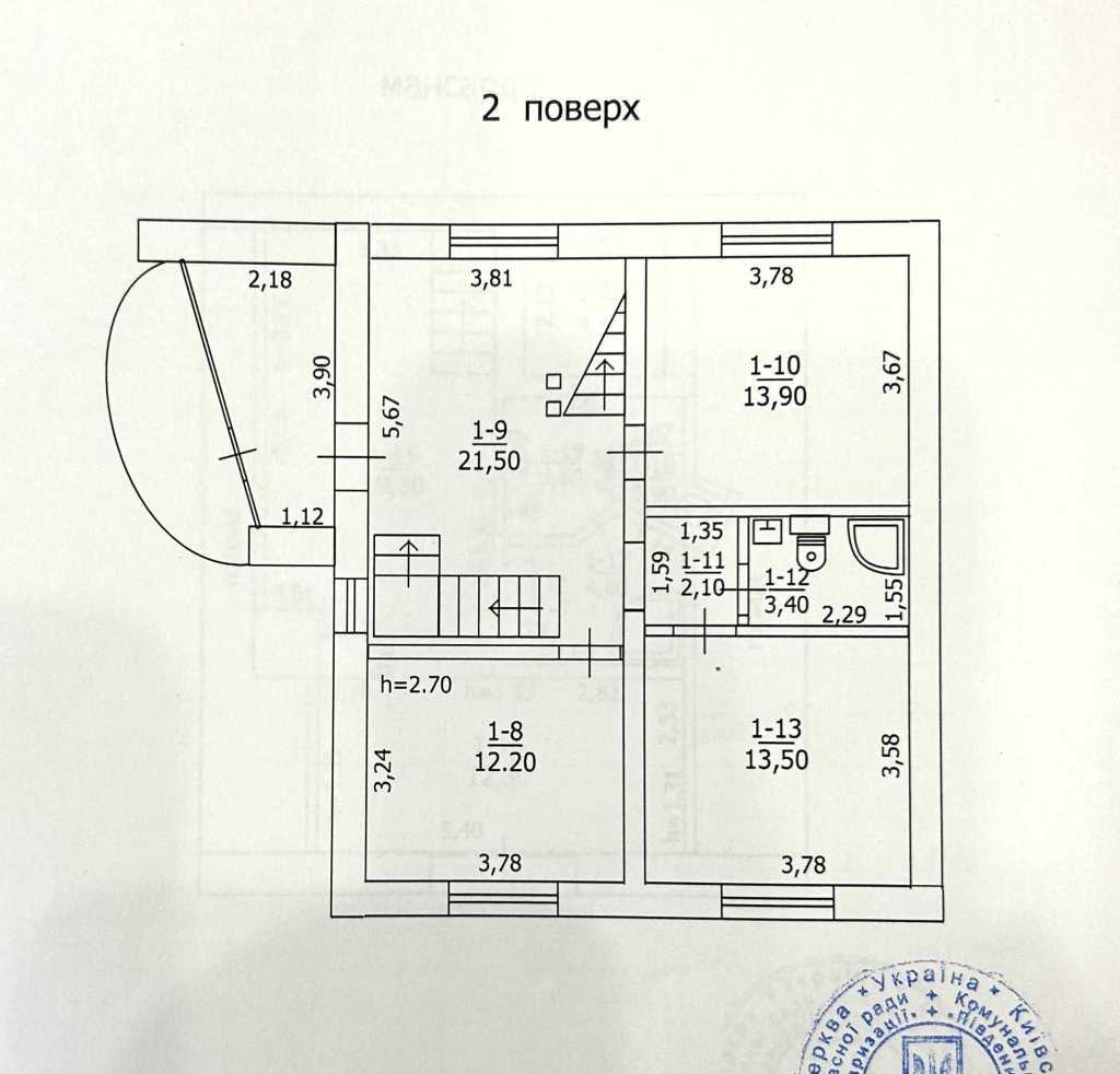 Продажа дома 179.8 м², Глибочицька