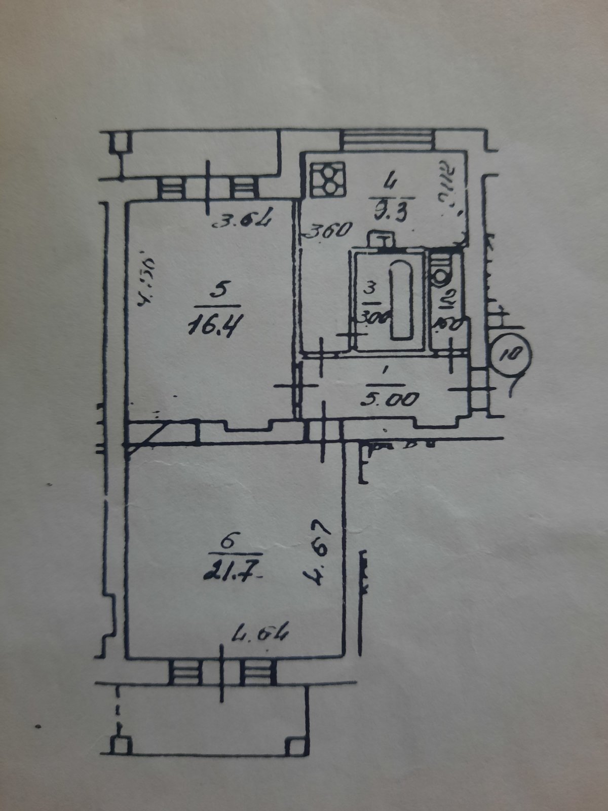 Оренда 2-кімнатної квартири 60 м², Волховський пров., вул.6