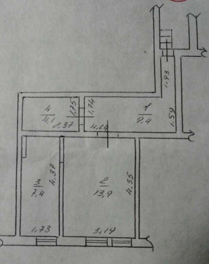 Продажа 1-комнатной квартиры 34.8 м², Тараса Карпы ул., 100