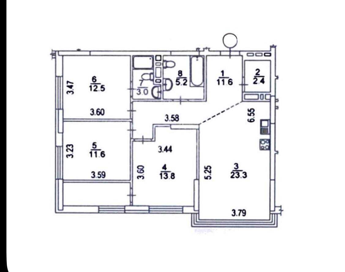Продаж 3-кімнатної квартири 88 м², Олександра Олеся вул., 17а