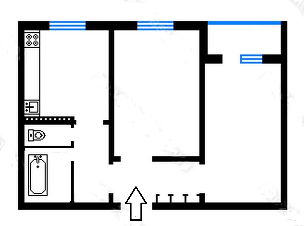 Аренда 2-комнатной квартиры 50 м², Авиаконструктора Антонова ул., 11