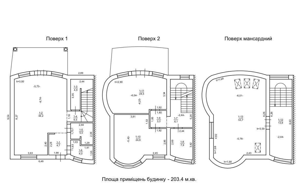Продаж будинку 225 м², Козацька вул., 44