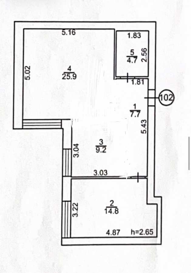 Продаж 2-кімнатної квартири 62.5 м², Михайла Величка вул., 6А