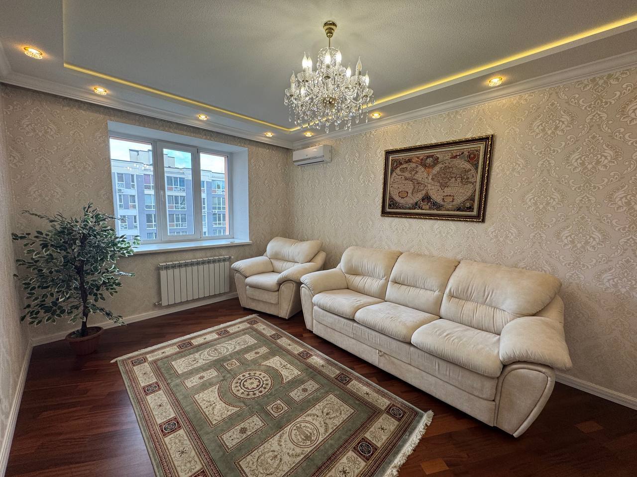 Аренда 2-комнатной квартиры 59 м², Лесная ул.