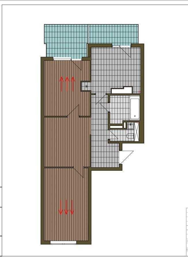 Аренда 2-комнатной квартиры 82 м², Казимира Малевича ул., 89