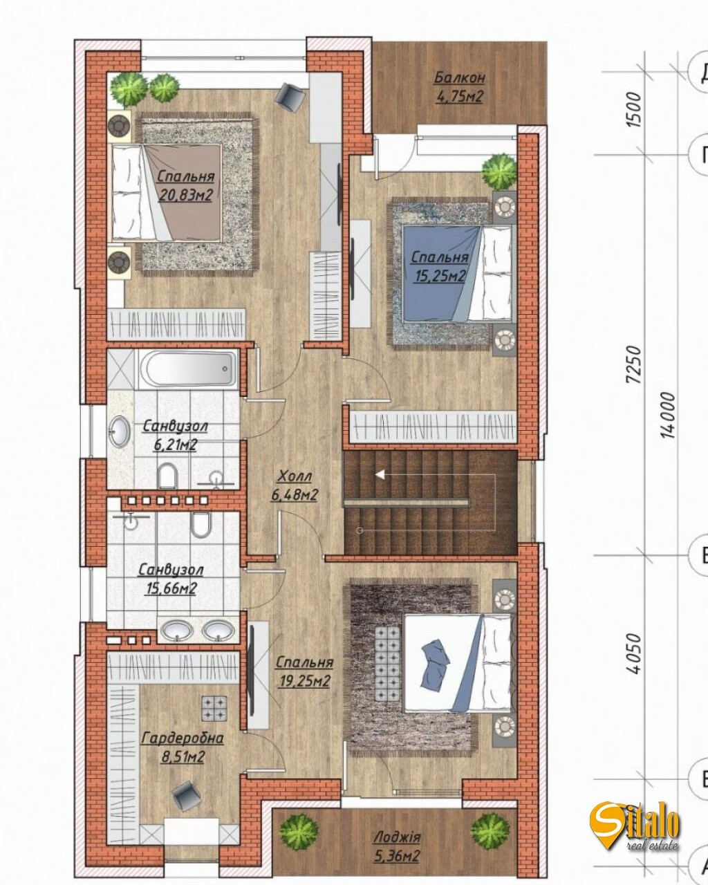 Продажа дома 180 м², 1-я Озерная ул.