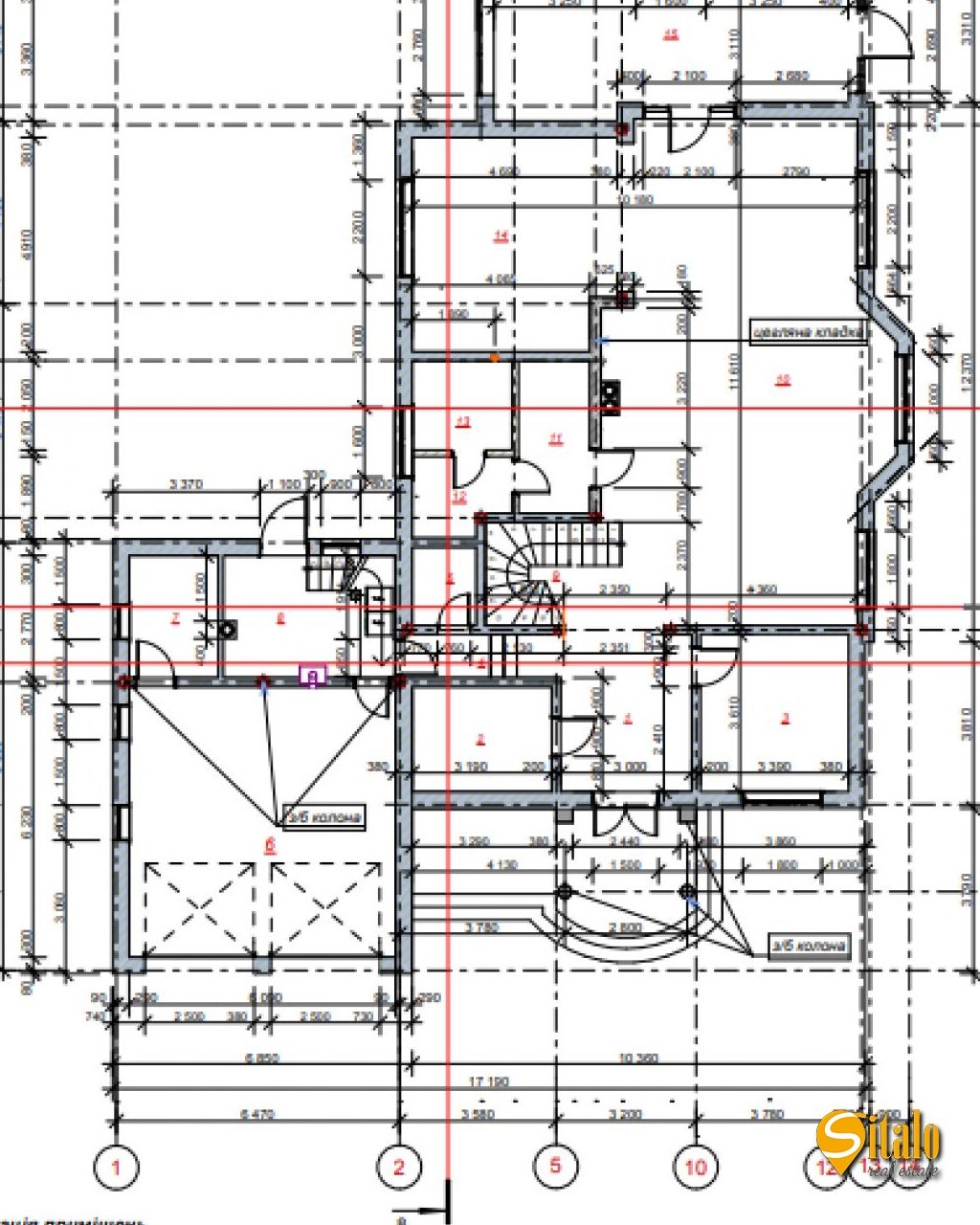 Продажа дома 250 м², 1-я Озерная ул.