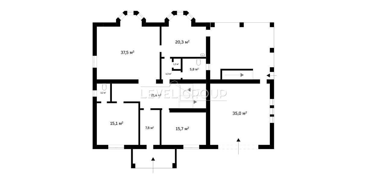 Продажа коттеджа 419.5 м², Радунская ул.
