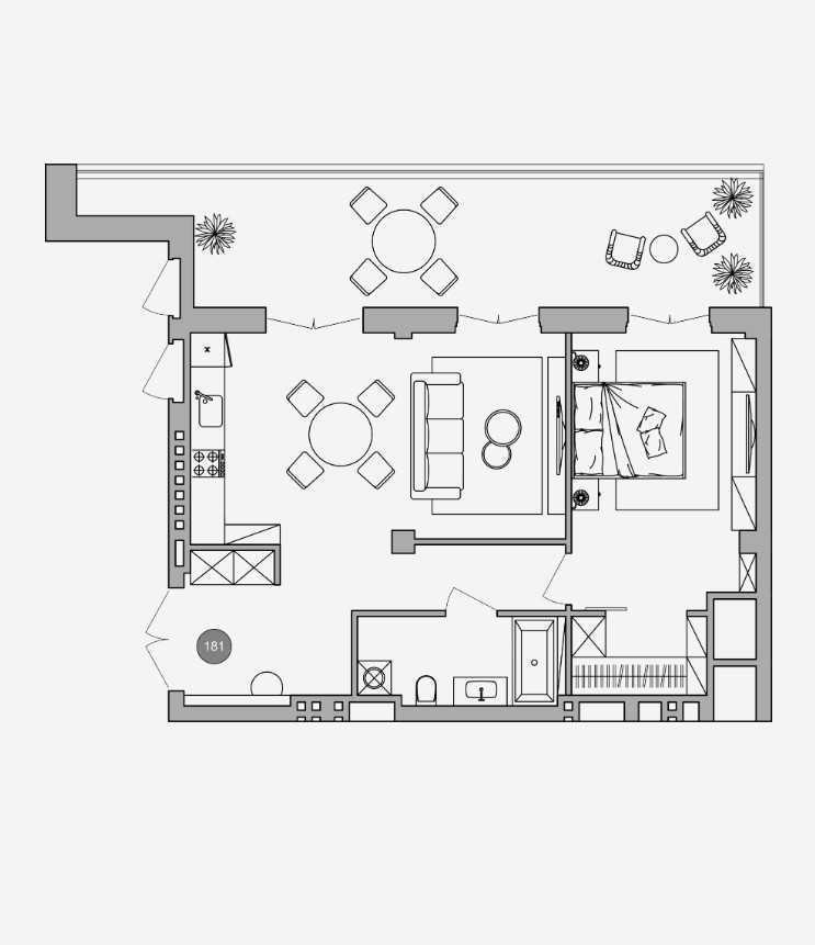 Продажа 2-комнатной квартиры 68.6 м², Дмитрия Донцова ул., 8
