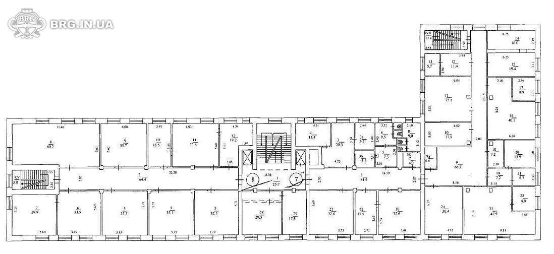 Продажа офиса 1074 м², Евгения Коновальца ул., 31