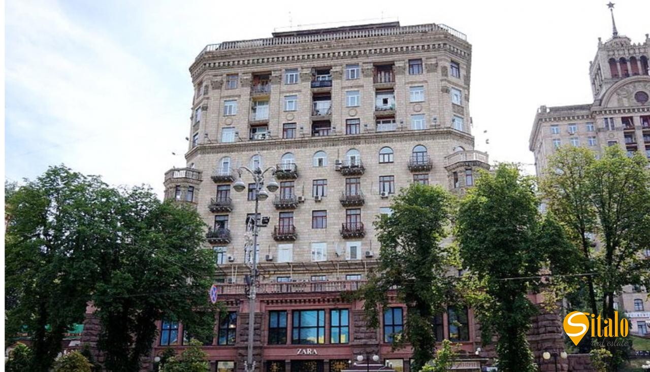 Оренда 3-кімнатної квартири 75 м², Хрещатик вул., 23