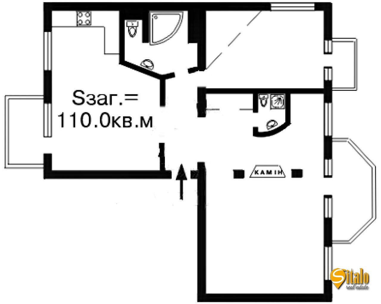 Оренда 3-кімнатної квартири 110 м², Лютеранська вул., 21