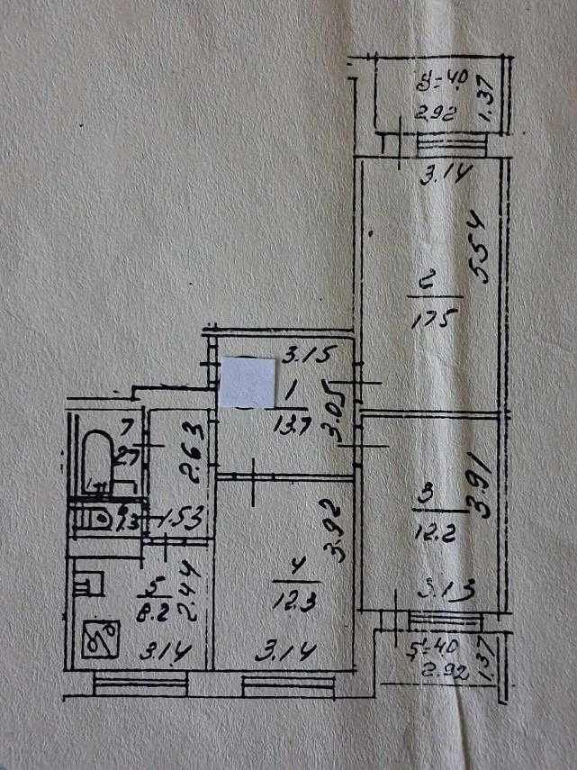 Продажа 3-комнатной квартиры 76 м², Квитневый пер., 12