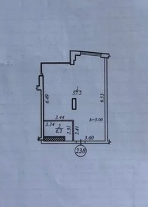 Продажа 1-комнатной квартиры 63 м², Симферопольская ул., 2П