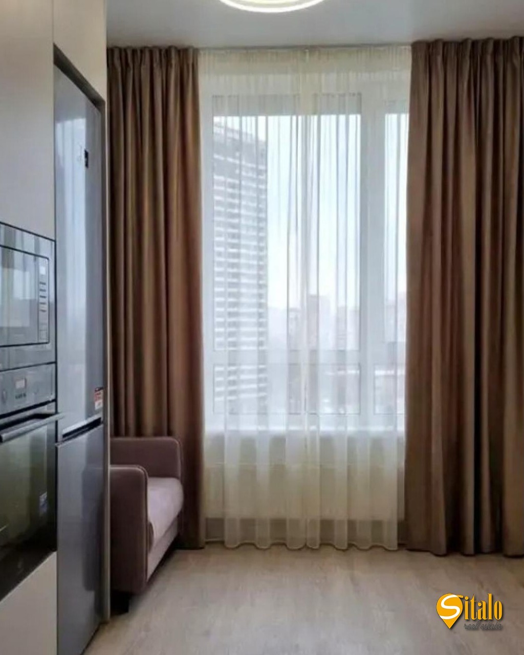 Аренда 1-комнатной квартиры 38 м², Днепровская наб.