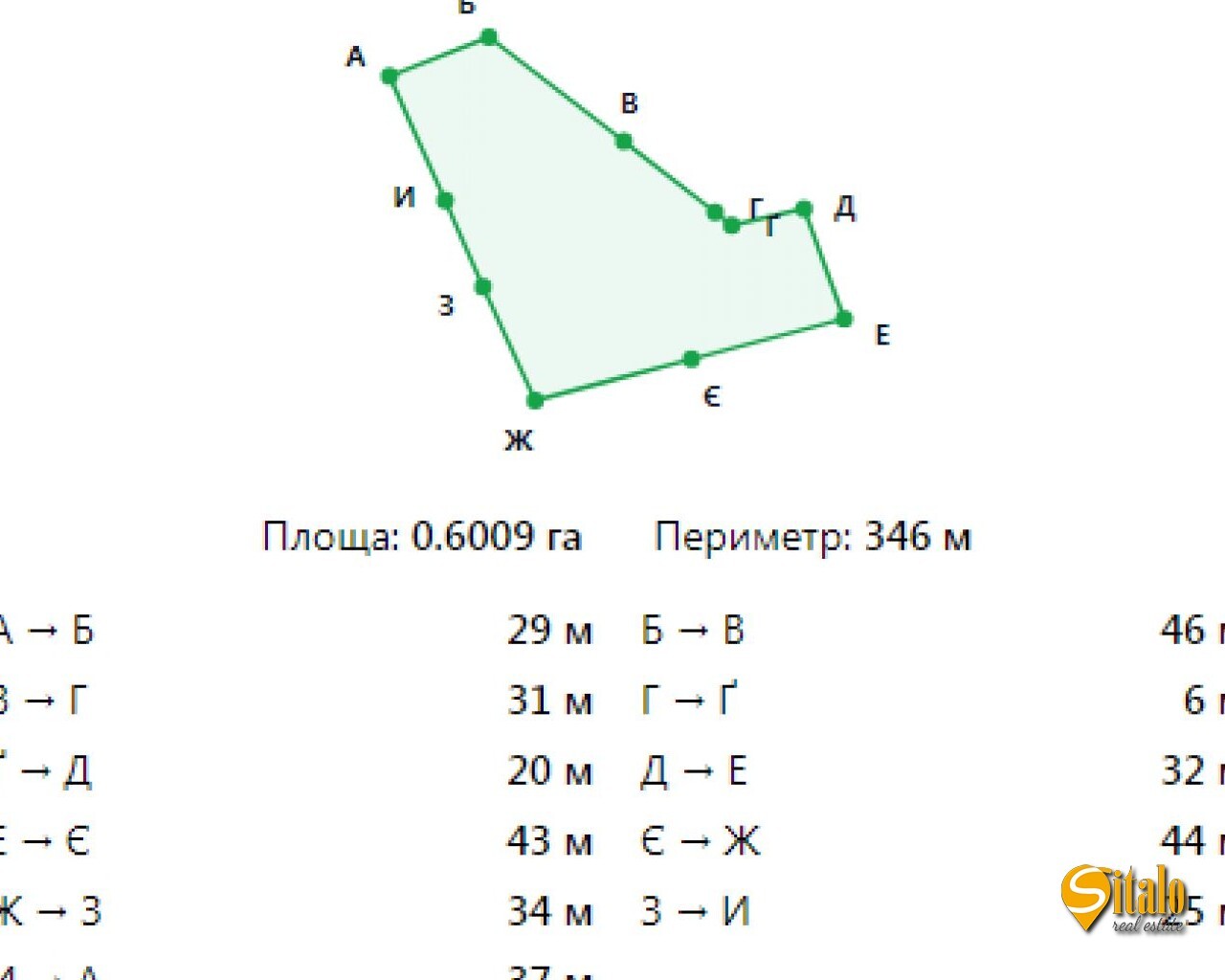 Продажа участка под индивидуальное жилое строительство 60 соток