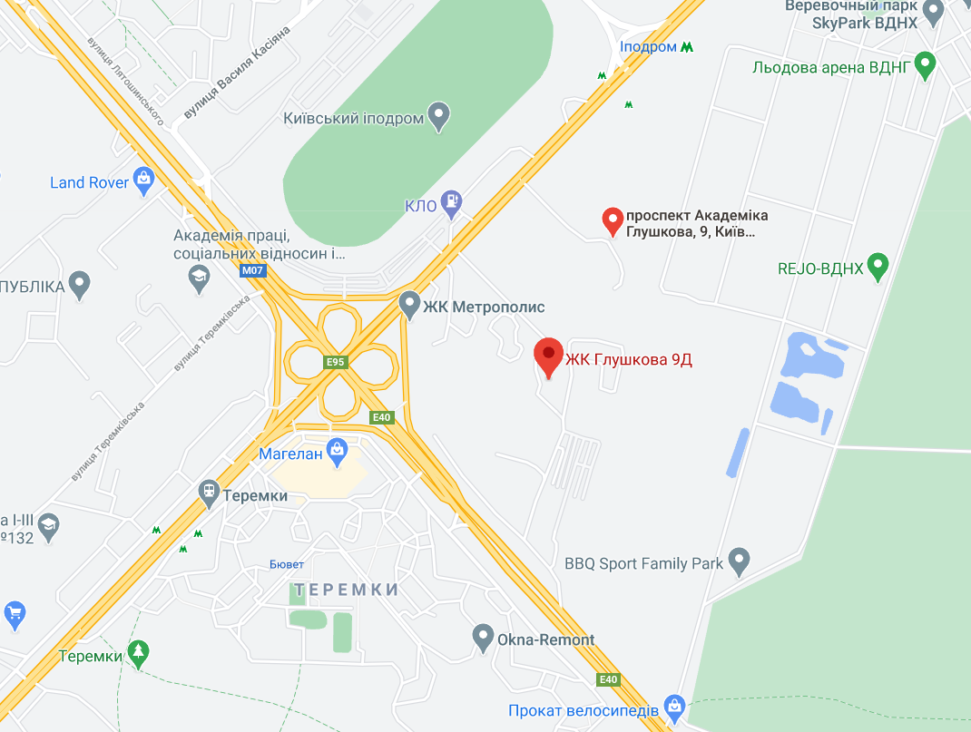Оренда офісу 69 м², Академіка Глушкова просп., 9Д