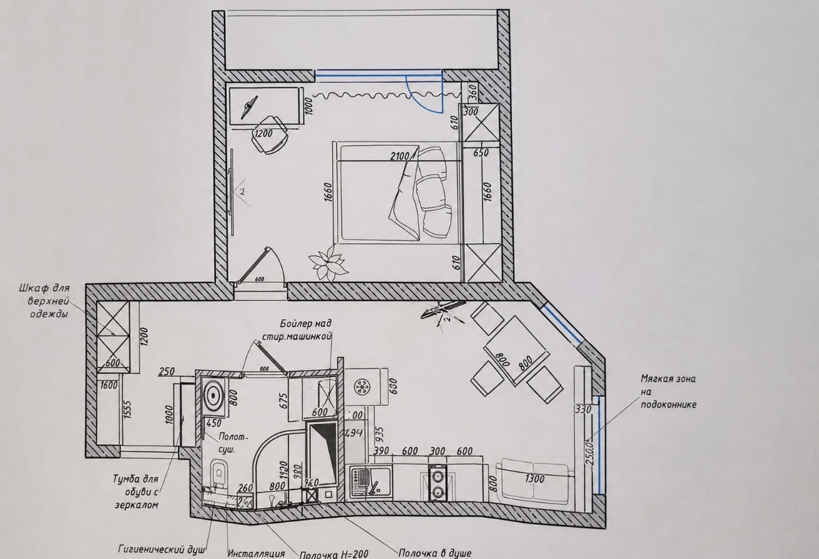 Продажа 1-комнатной квартиры 39 м², Курортный пер., 1/2