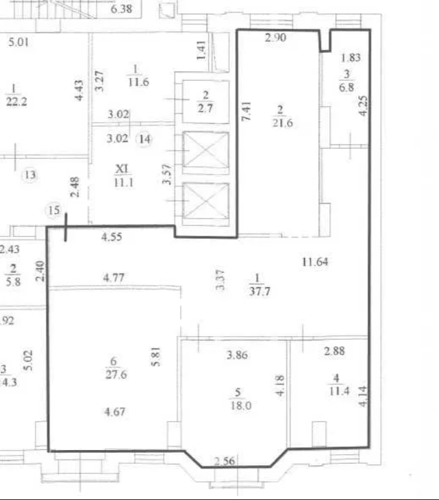 Аренда офиса 144 м², Воздвиженская ул., 45