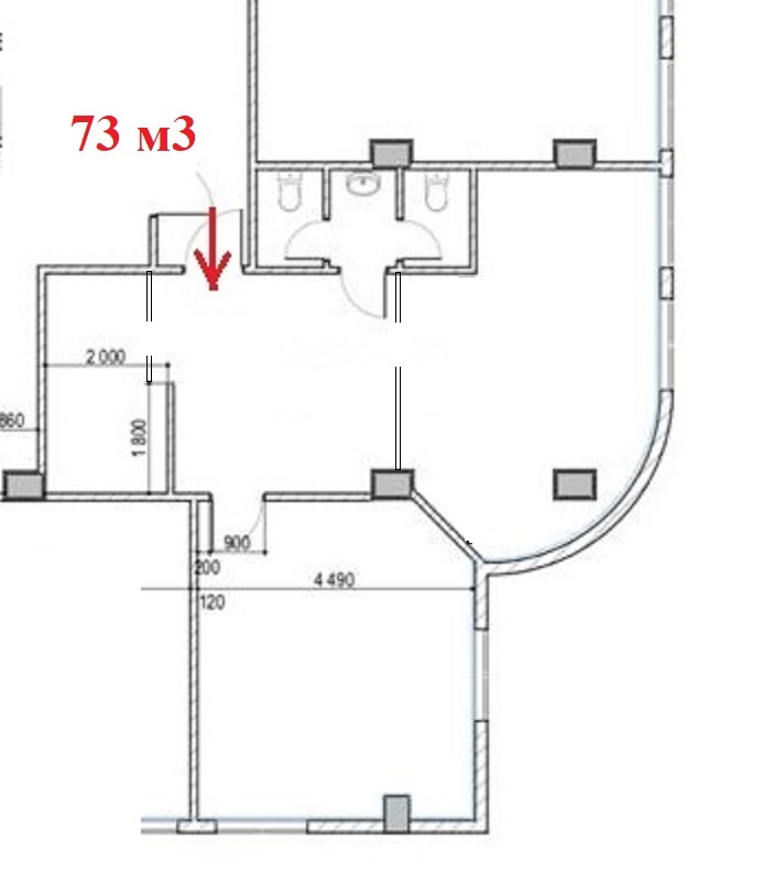 Оренда офісу 86 м², Глибочицька вул., 40