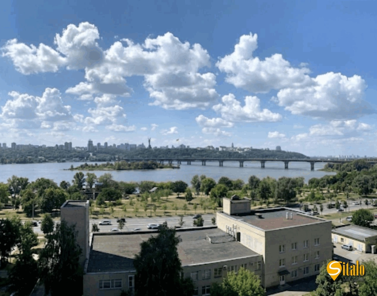 Продажа 3-комнатной квартиры 66.92 м², Днепровская наб., 11