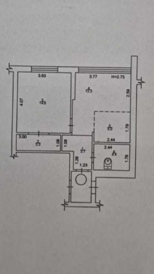 Продажа 1-комнатной квартиры 43.3 м², Ясиноватский пер., 10