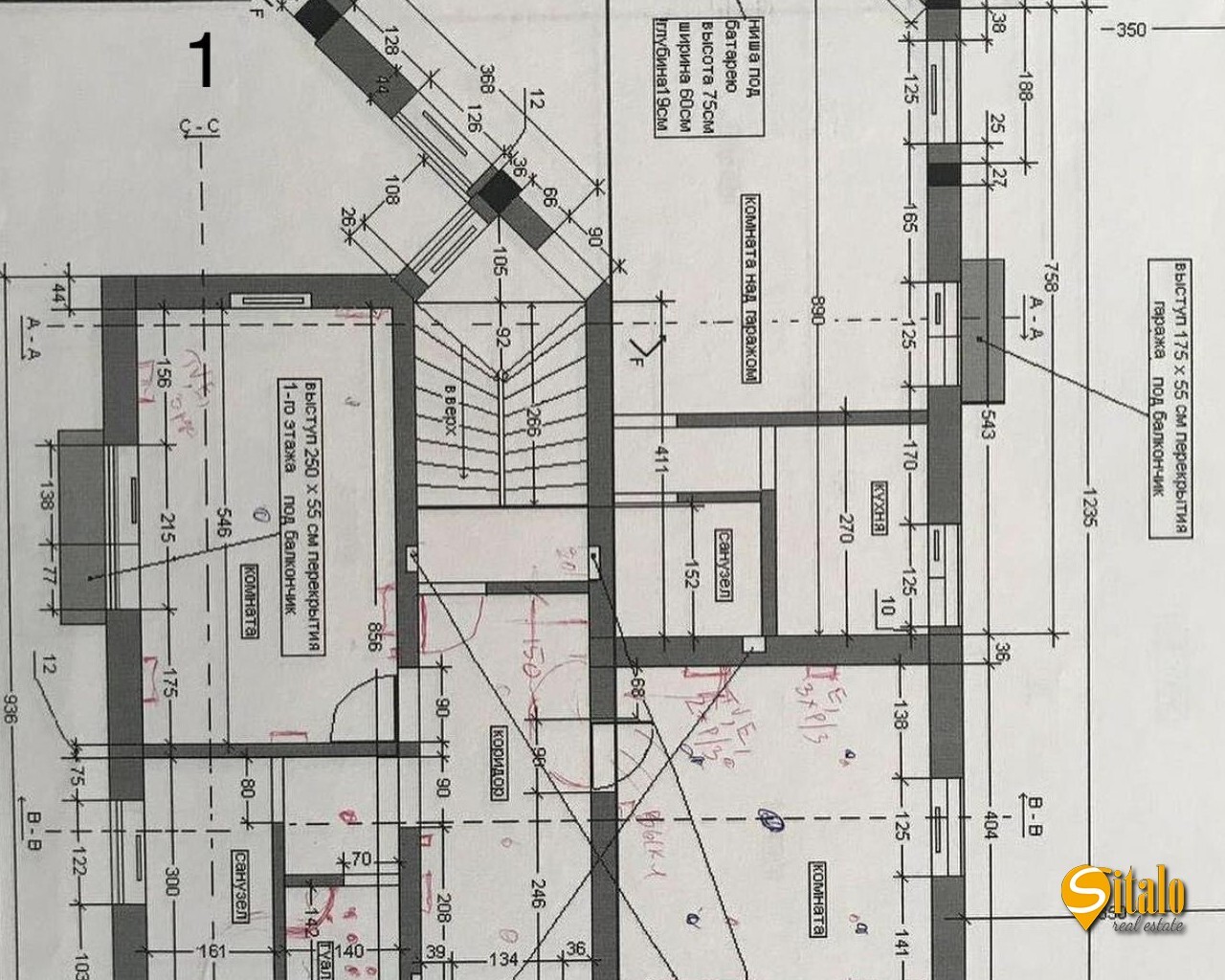 Продажа дома 380 м², 1-я Озерная ул.