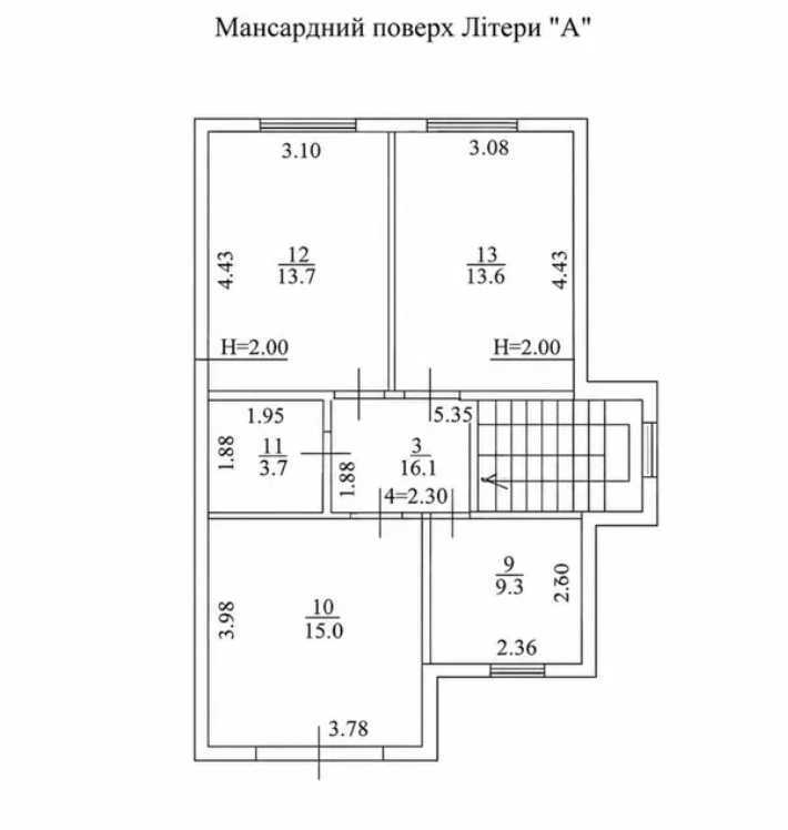 Продажа дома 122 м², Щаслива