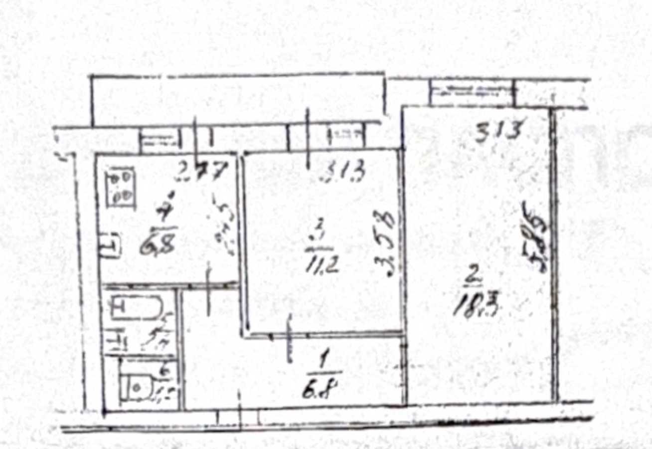 Продажа 2-комнатной квартиры 48 м², Митрополита Василия Липковского ул., 37