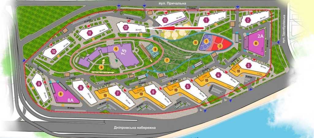 Продаж 1-кімнатної квартири 55.4 м², Причальна вул., 8