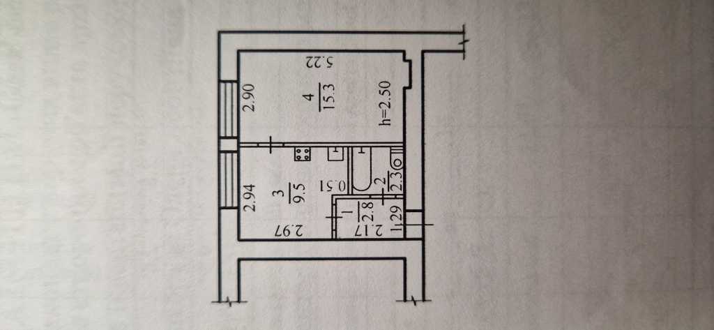 Продажа 1-комнатной квартиры 30 м², Набережная Победы ул., 50